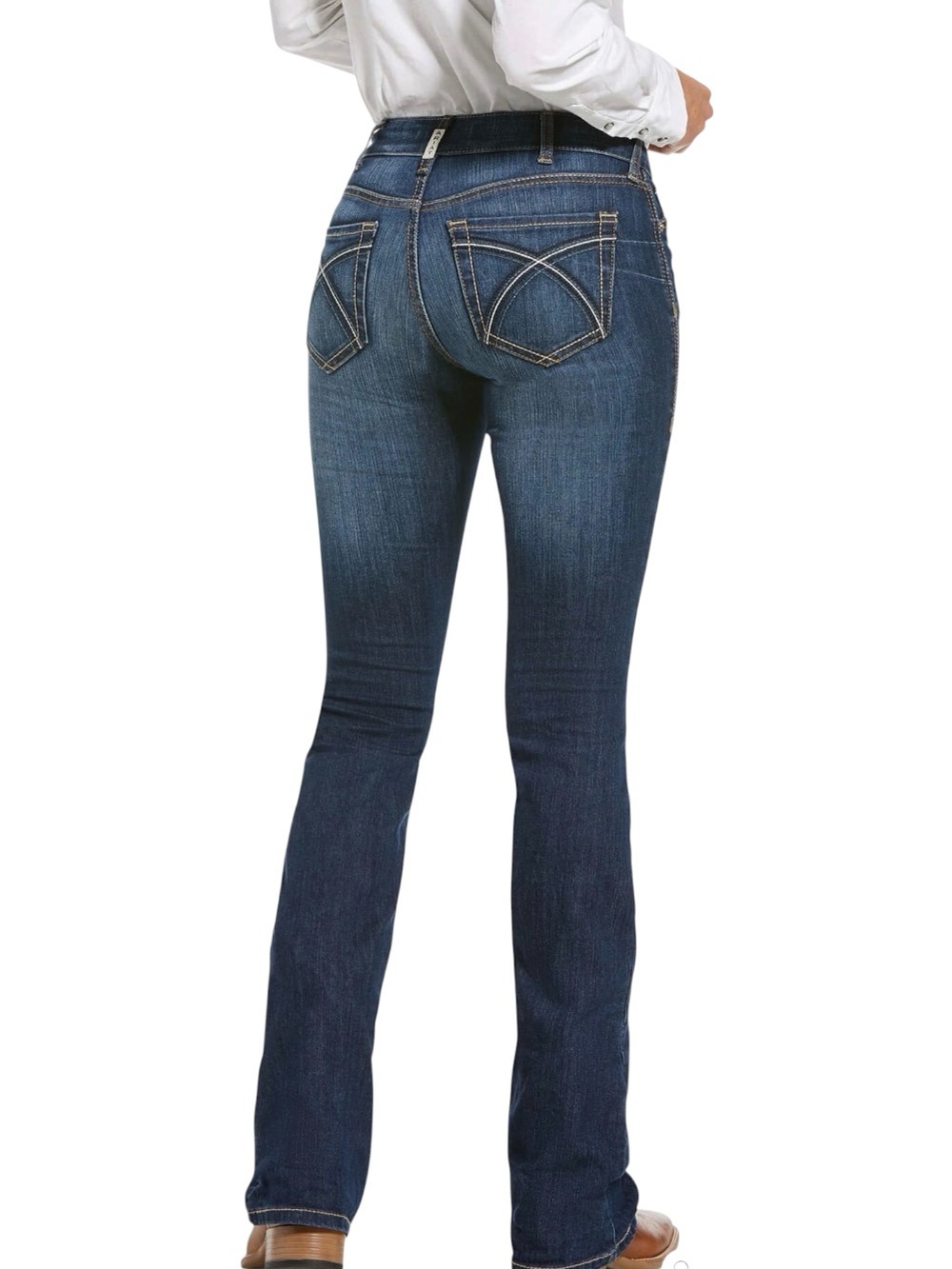ARIAT R.E.A.L PERFECT RISE STRETCH ROSA BOOT CUT JEAN IN LITA 30 S